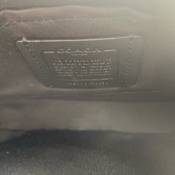 Coach Black Leather Jess Camera Crossbody Bag - Picture 8 of 8